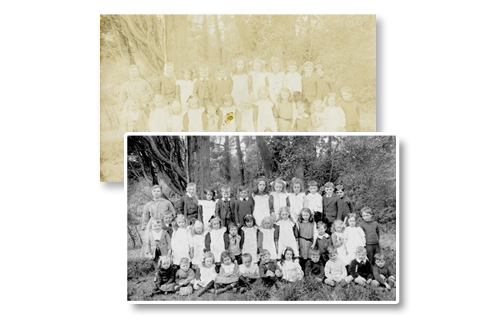 photo restoration